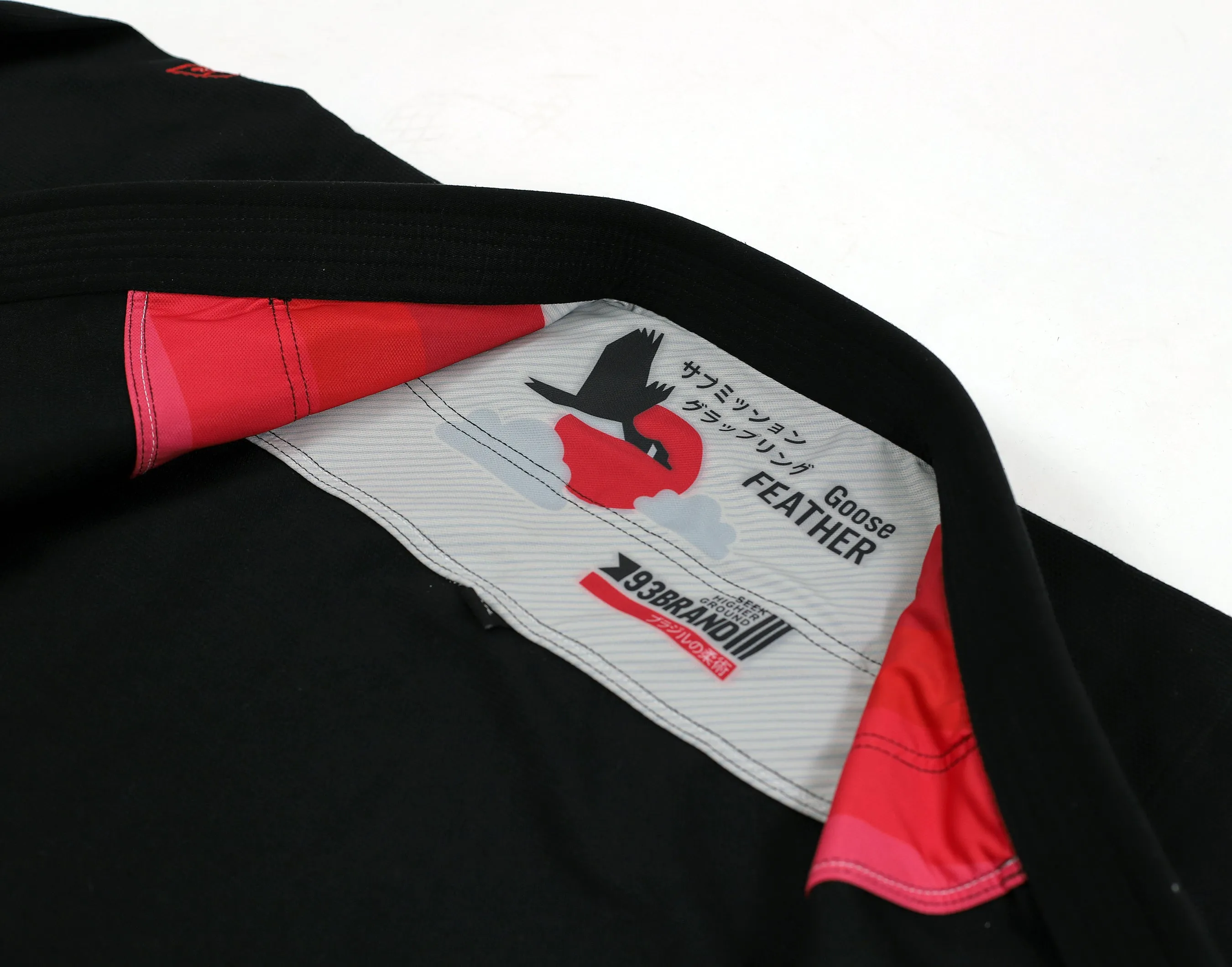 GOOSE FEATHER Lightweight Black Jiu Jitsu Gi