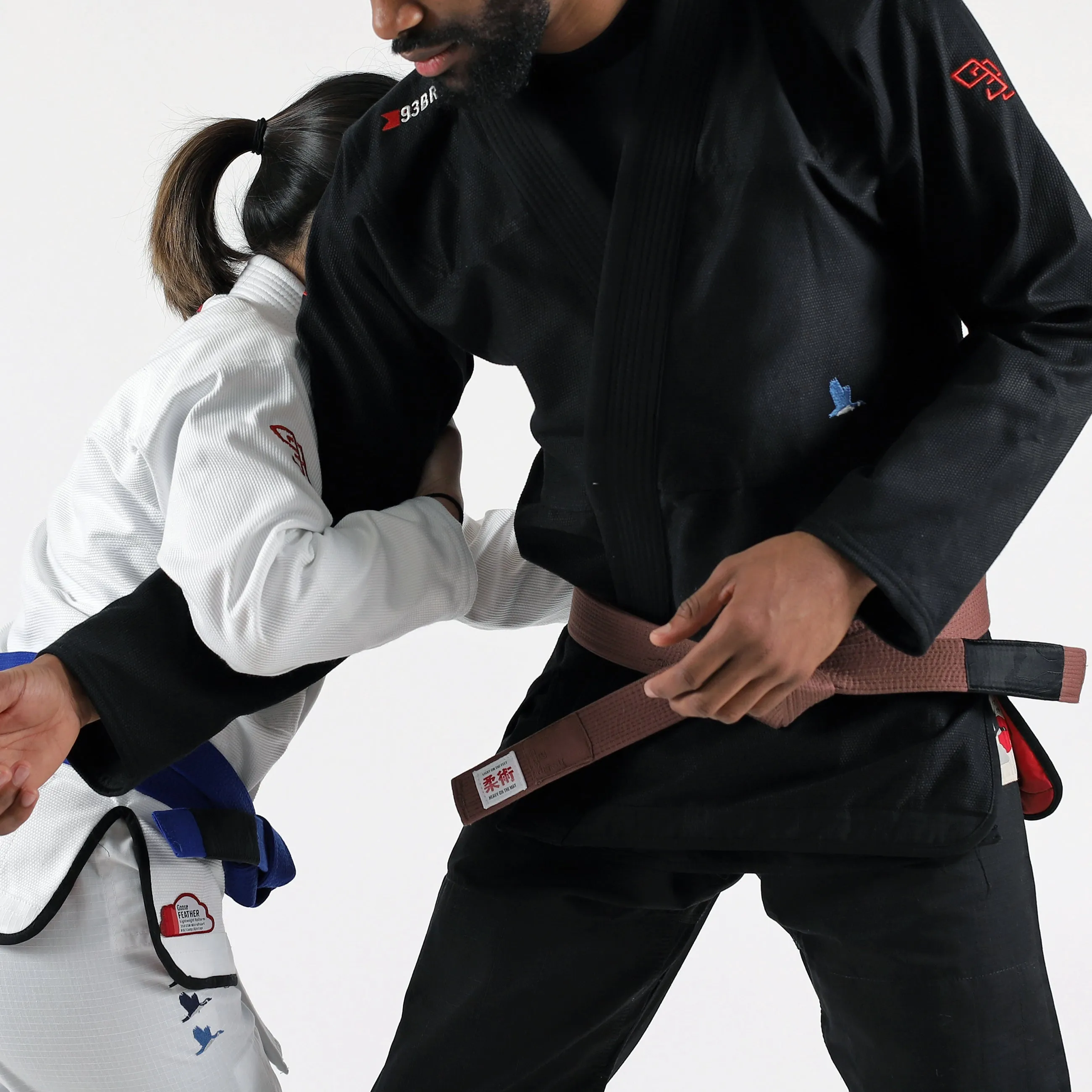GOOSE FEATHER Lightweight Black Jiu Jitsu Gi