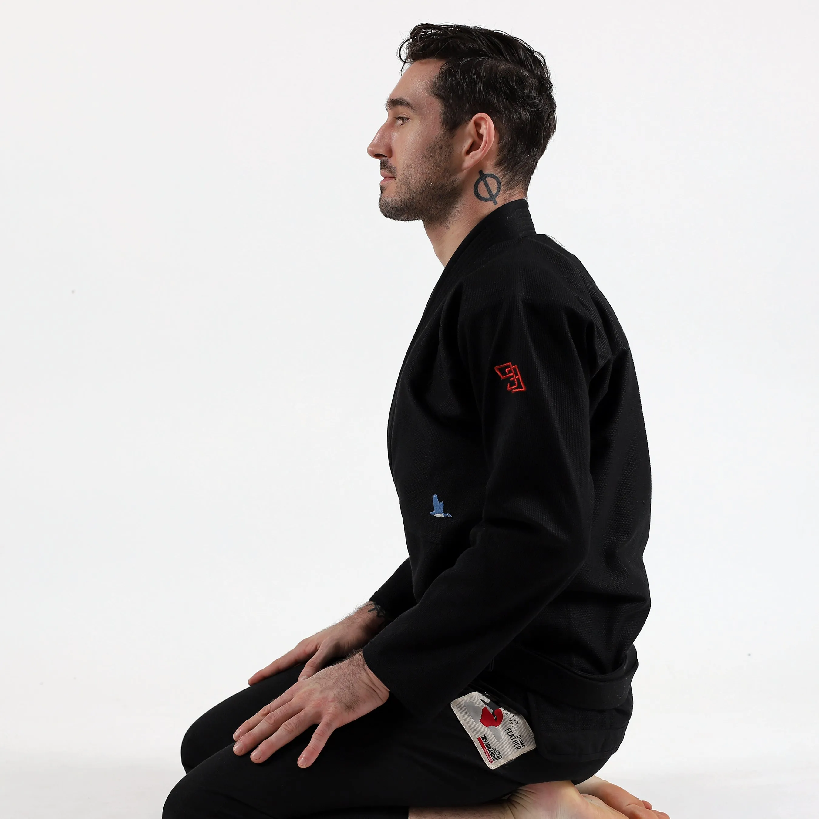 GOOSE FEATHER Lightweight Black Jiu Jitsu Gi