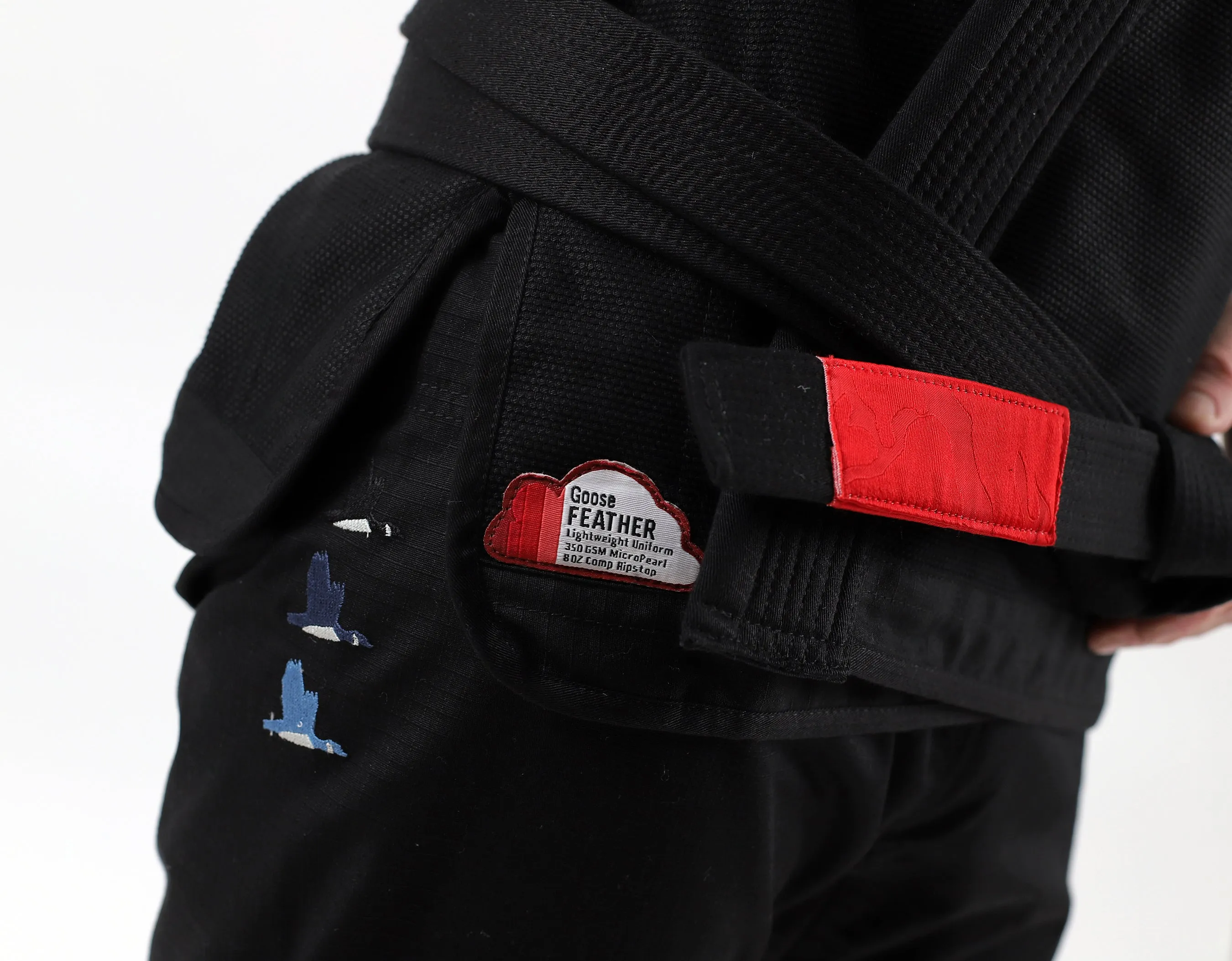 GOOSE FEATHER Lightweight Black Jiu Jitsu Gi