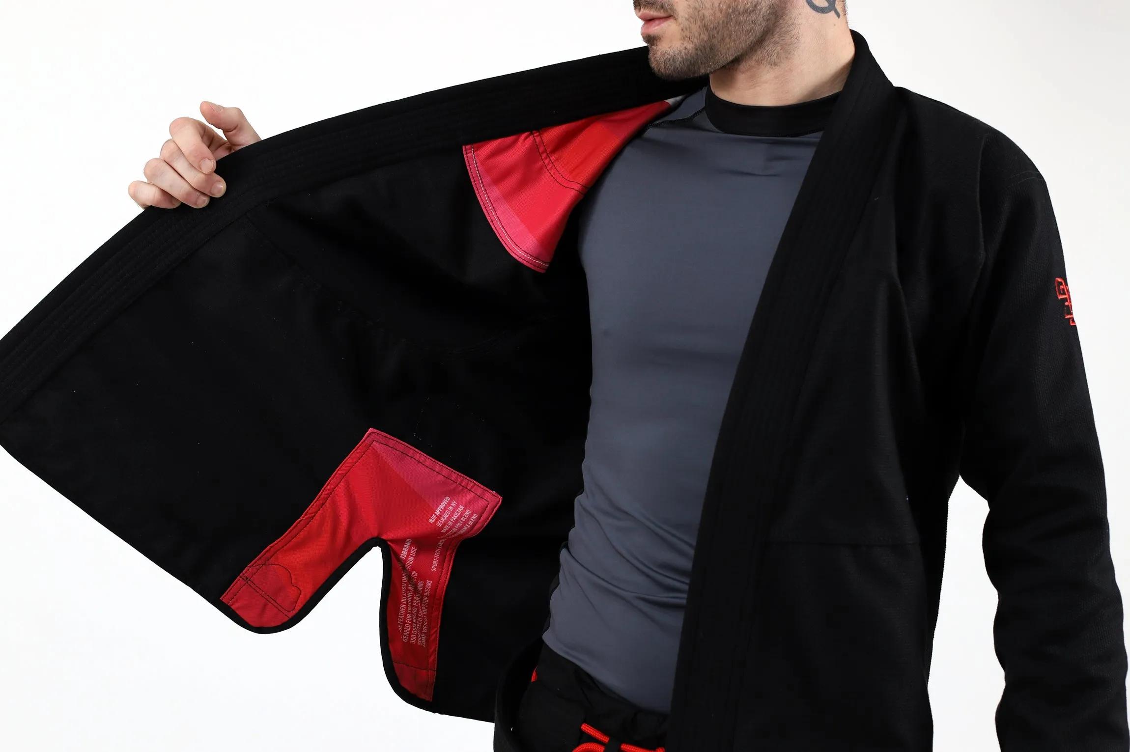 GOOSE FEATHER Lightweight Women's Black Jiu Jitsu Gi