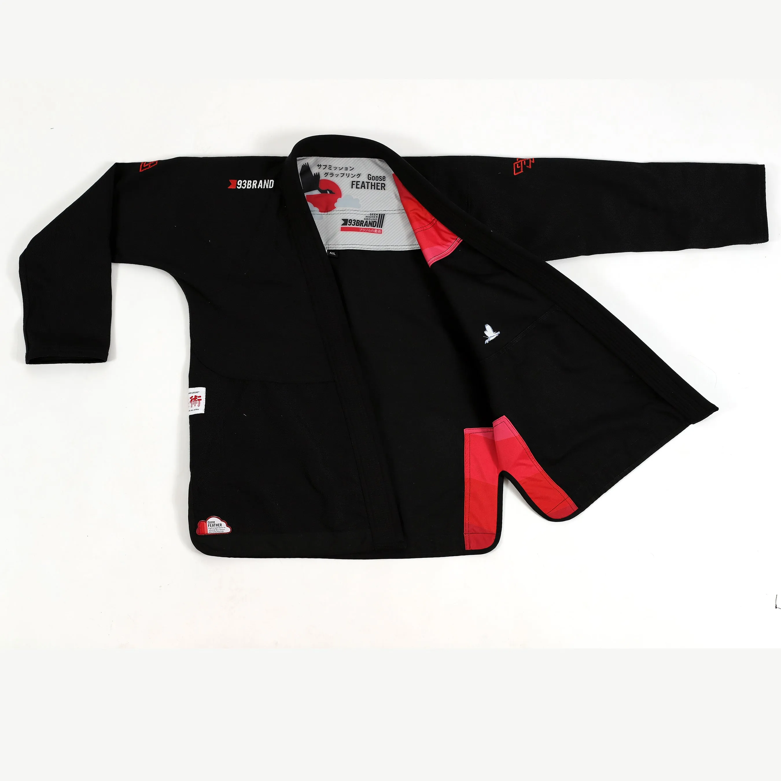 GOOSE FEATHER Lightweight Women's Black Jiu Jitsu Gi