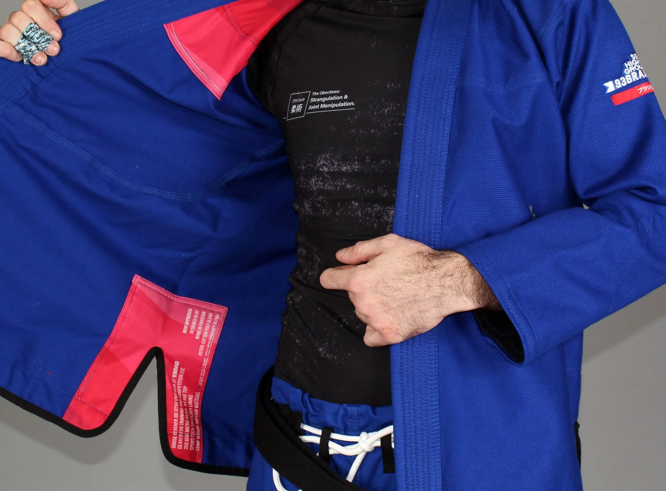 GOOSE FEATHER Lightweight Women's Blue Jiu Jitsu Gi