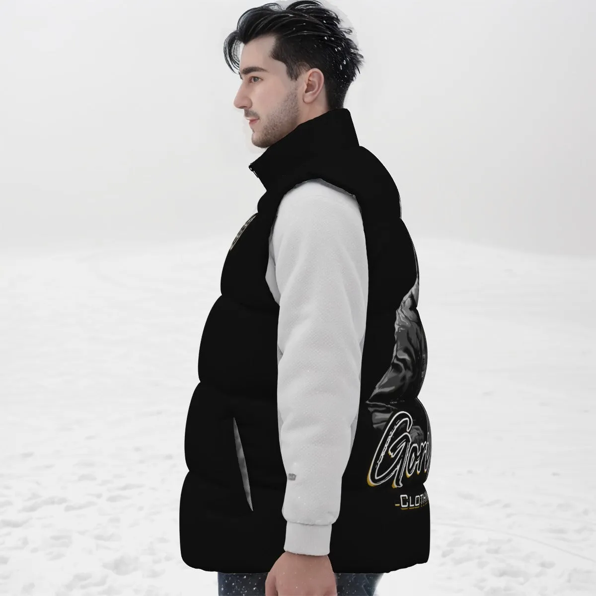Gorilla Godz Logo Unisex Down Vest