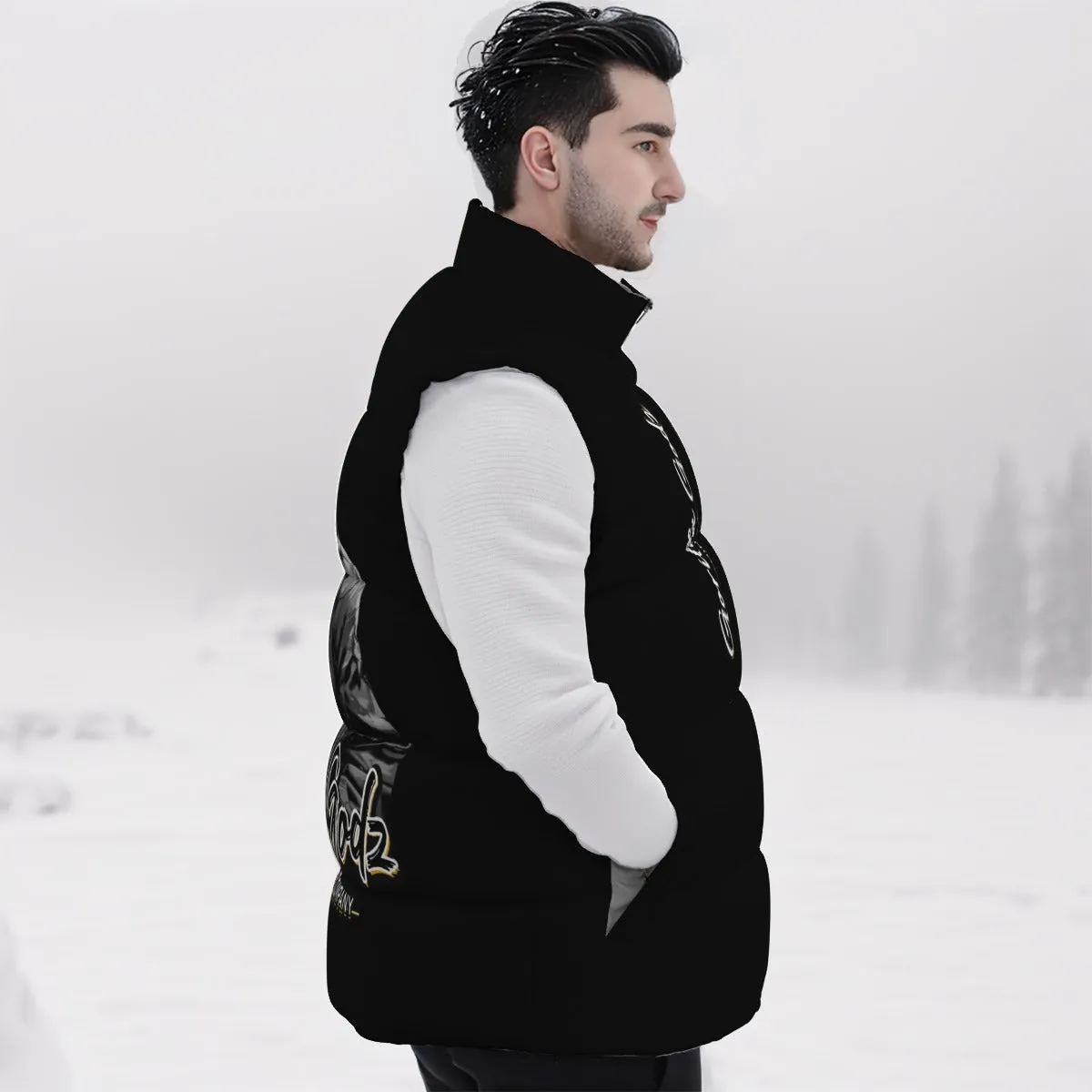 Gorilla Godz Logo Unisex Down Vest