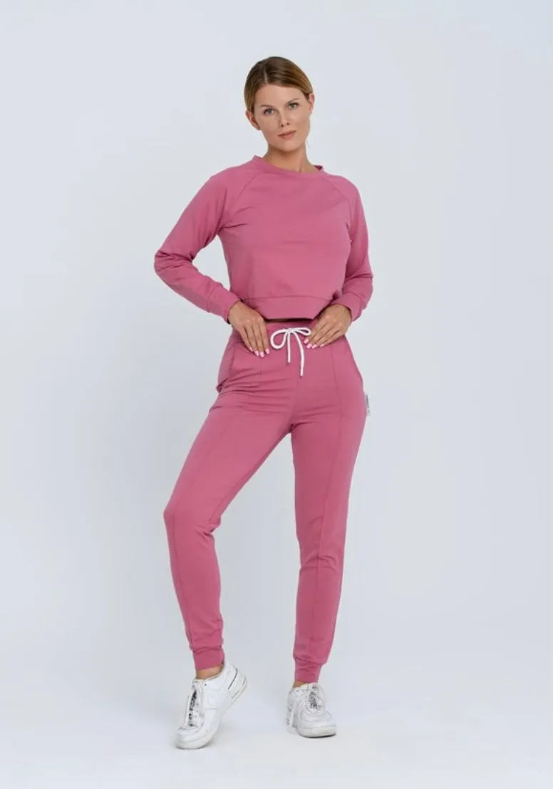 Gymwolves Women Track Suit Team | Pink | Cosiness Series |