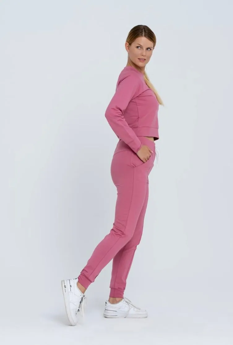 Gymwolves Women Track Suit Team | Pink | Cosiness Series |