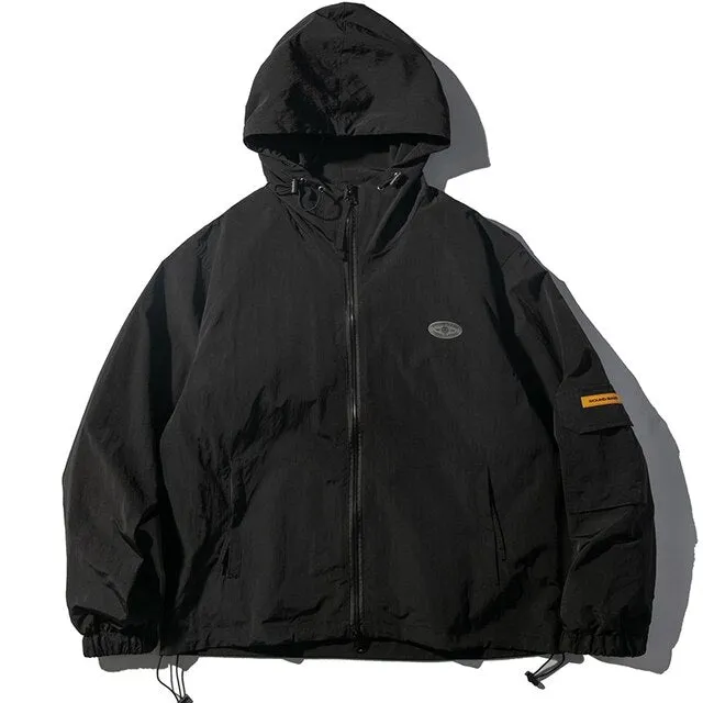 HARAJUKU FASHION STREETWEAR HOODIE JACKET