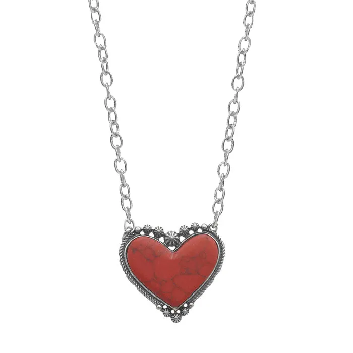 Heart of Stone Necklace [3 Colors]