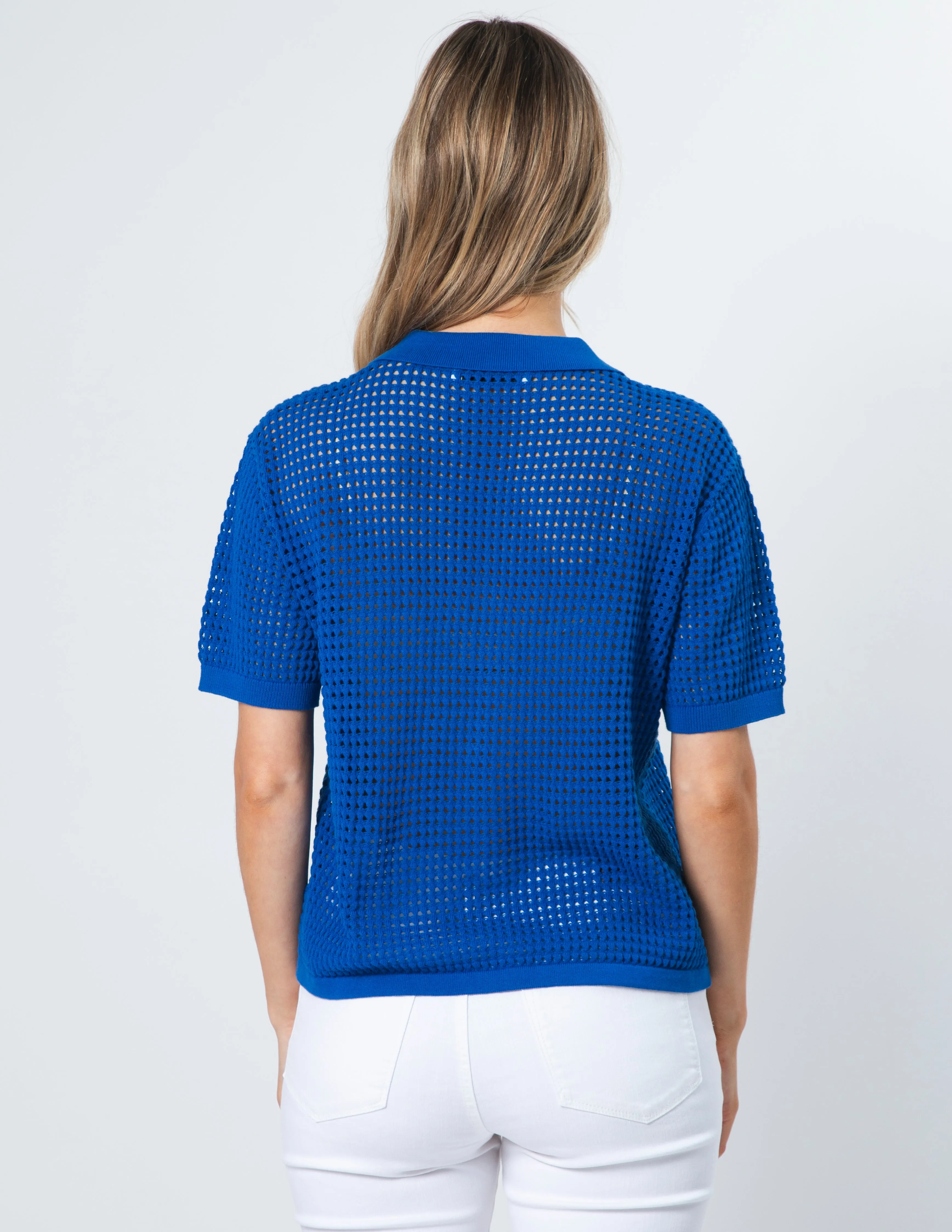 Holly Top - Cobalt