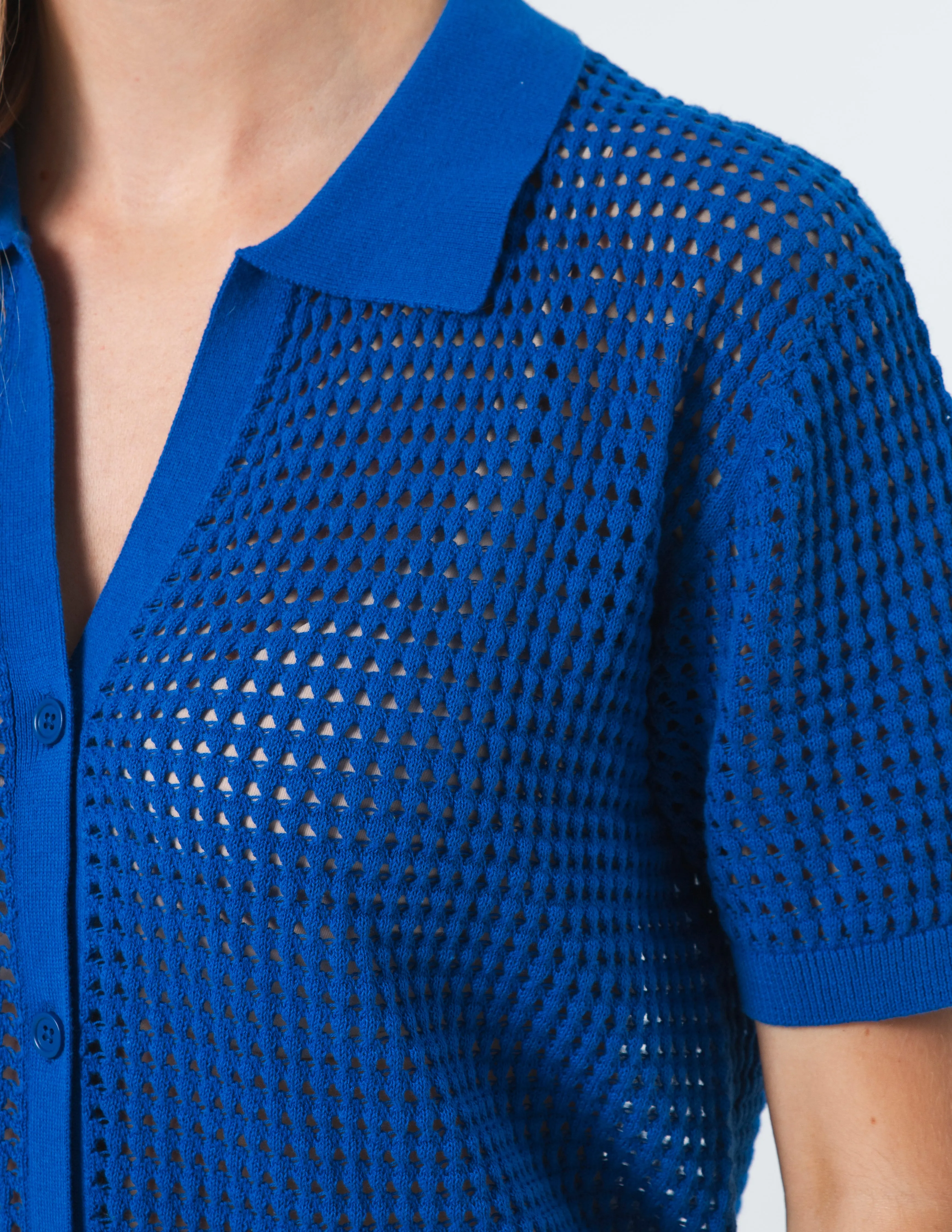 Holly Top - Cobalt