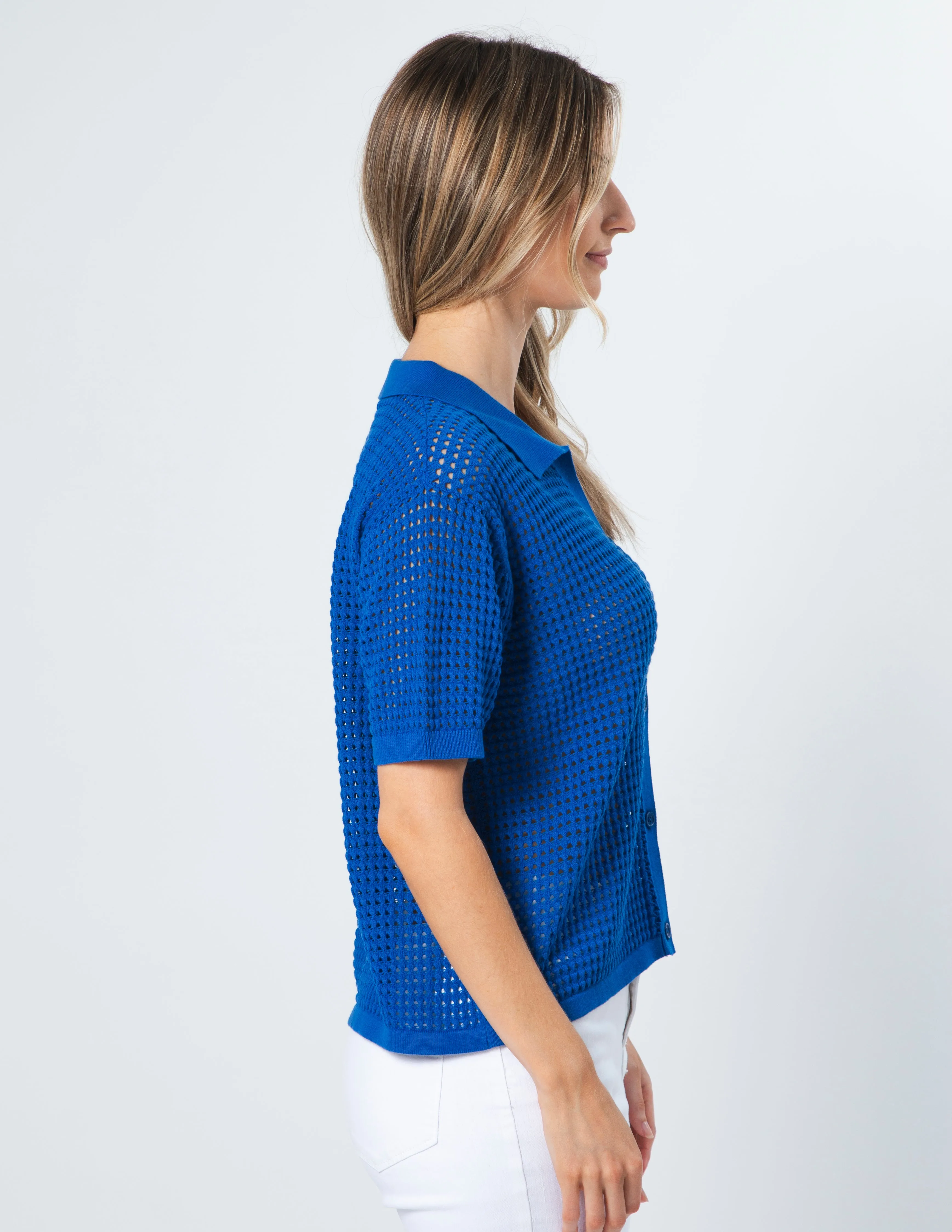 Holly Top - Cobalt