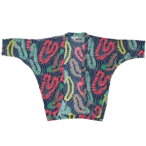 Ho'olaule'a (Kimono Cover-Up) - Navy