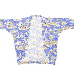 Hula Hut (Kimono Cover-Up) - Blue