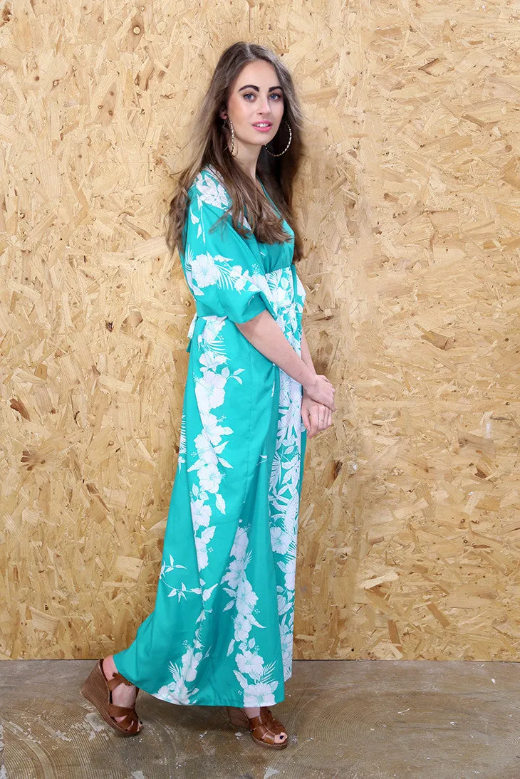 Jade Kimono Dress
