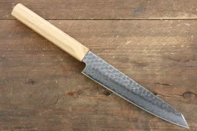 Jikko VG10 17 Layer Kiritsuke Petty-Utility  140mm Oak Handle
