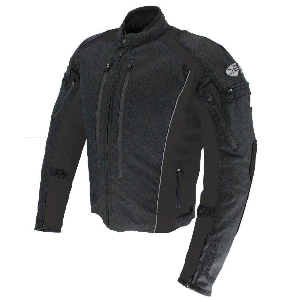 Joe Rocket Turbulent Mens Textile Jacket Black/Black