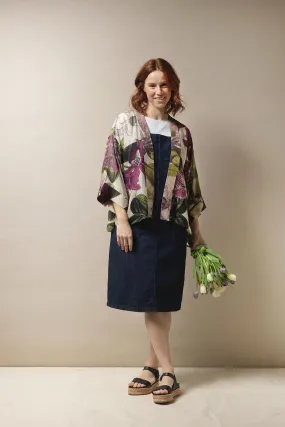 KEW Protea Stone Kimono