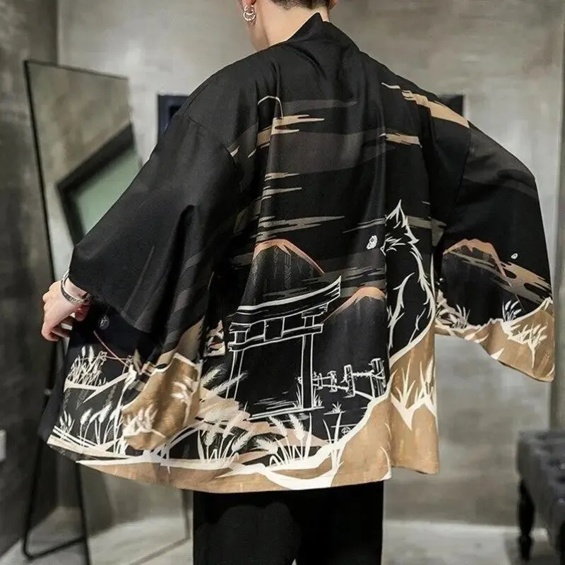 Kimono Cardigan for Men 'Hikaru'