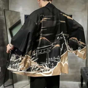 Kimono Cardigan for Men 'Hikaru'