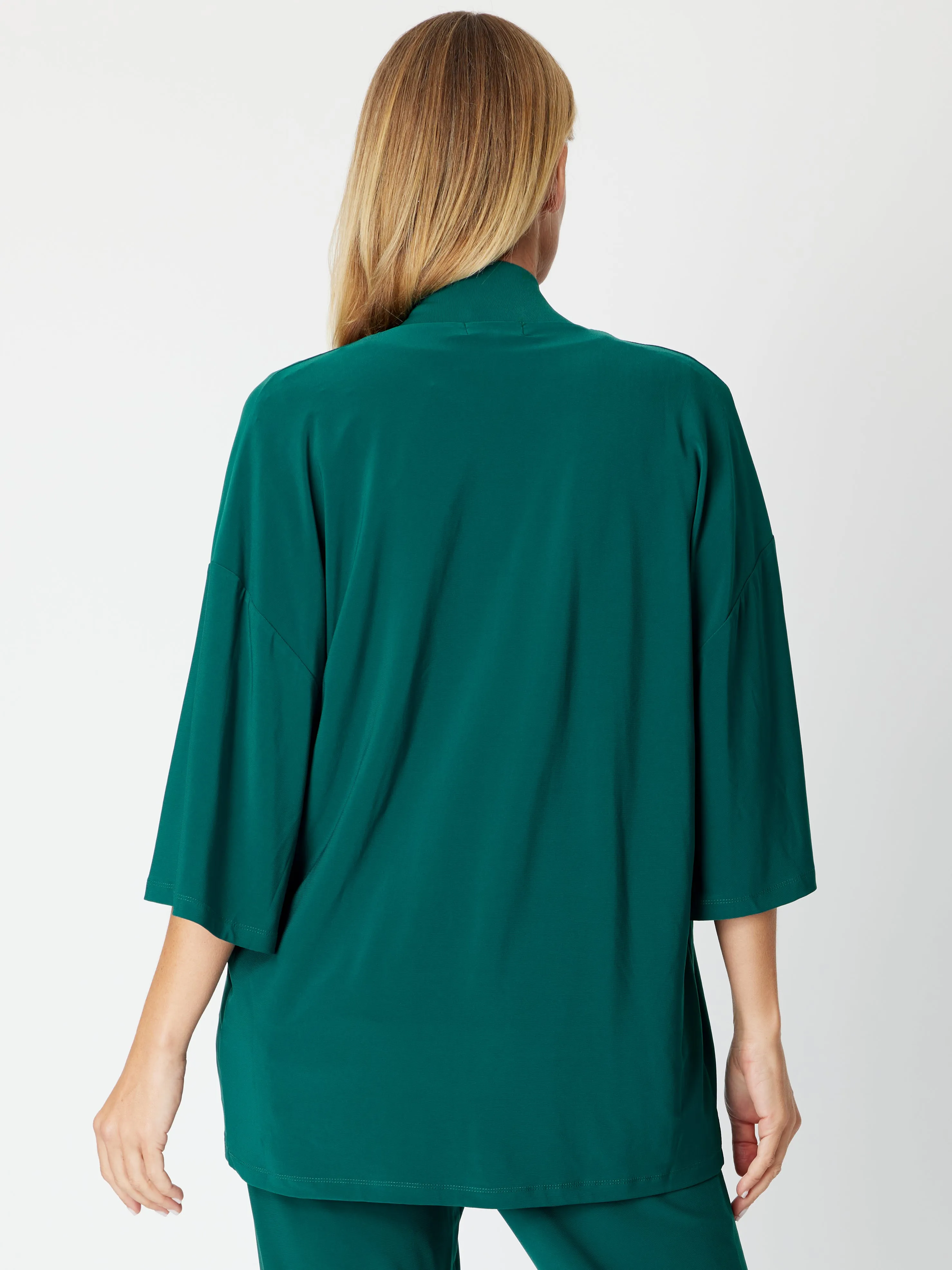 Kimono Jersey Jacket - Jade - 30565
