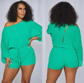 Ladies’ Elise Off-Shoulder Romper