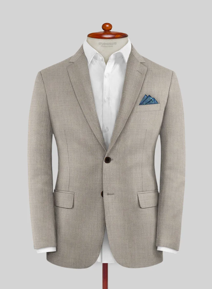 Lanificio Zegna Traveller Tobacco Brown Wool Jacket