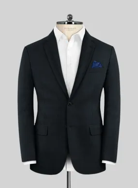 Lanificio Zegna Trofeo Jolge Dark Blue Checks Wool Jacket