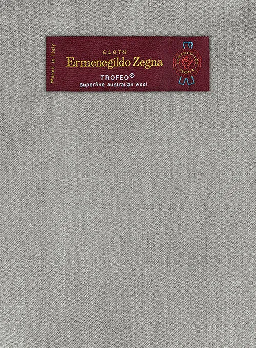 Lanificio Zegna Trofeo Mid Gray Wool Jacket