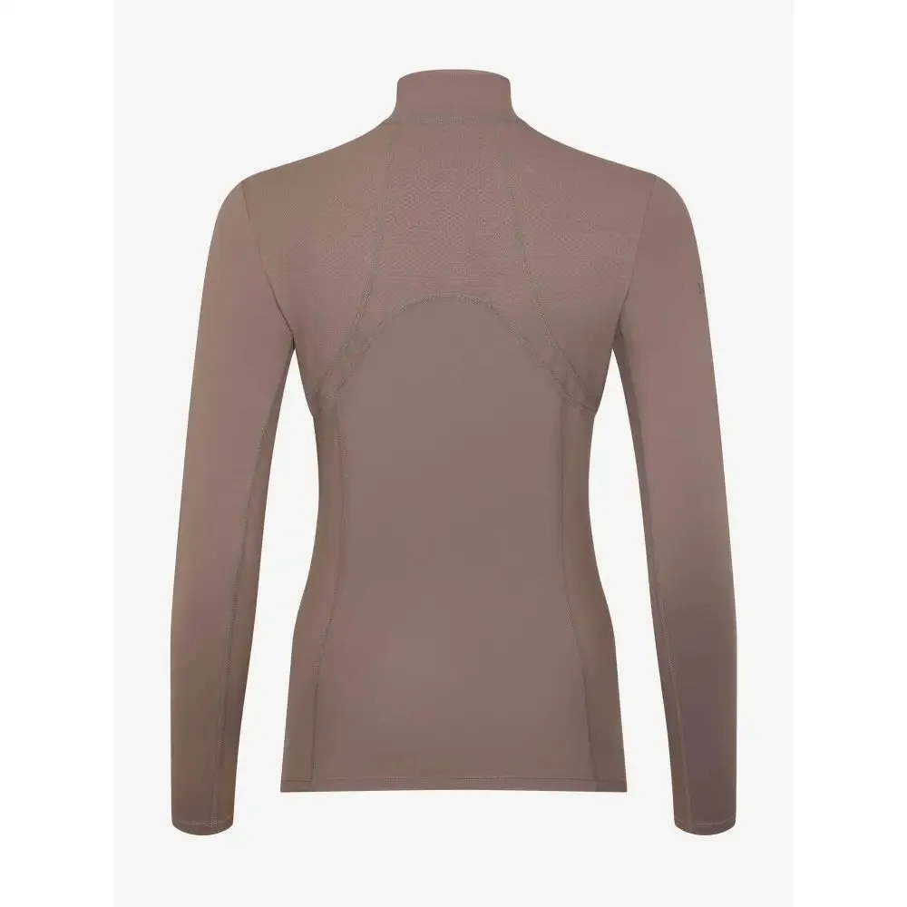 Lemieux Mia Mesh Long Sleeve Base Layer Walnut