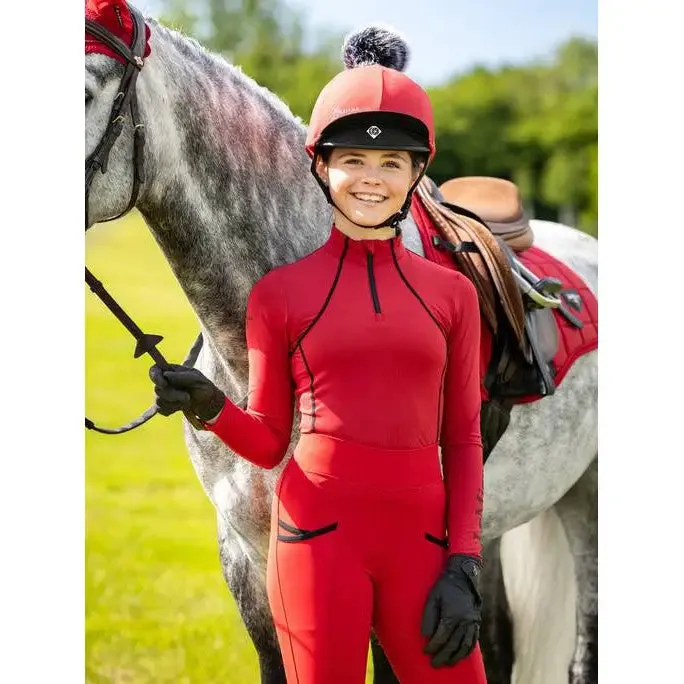 LeMieux Young Rider Base Layer Chilli