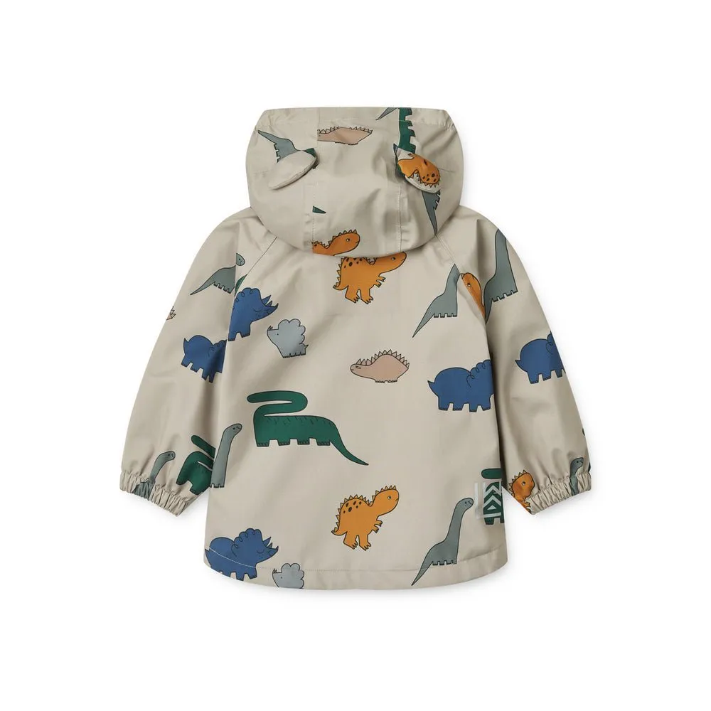 Liewood: Manu Jacket - Dinosaurs / Mist
