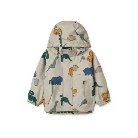 Liewood: Manu Jacket - Dinosaurs / Mist
