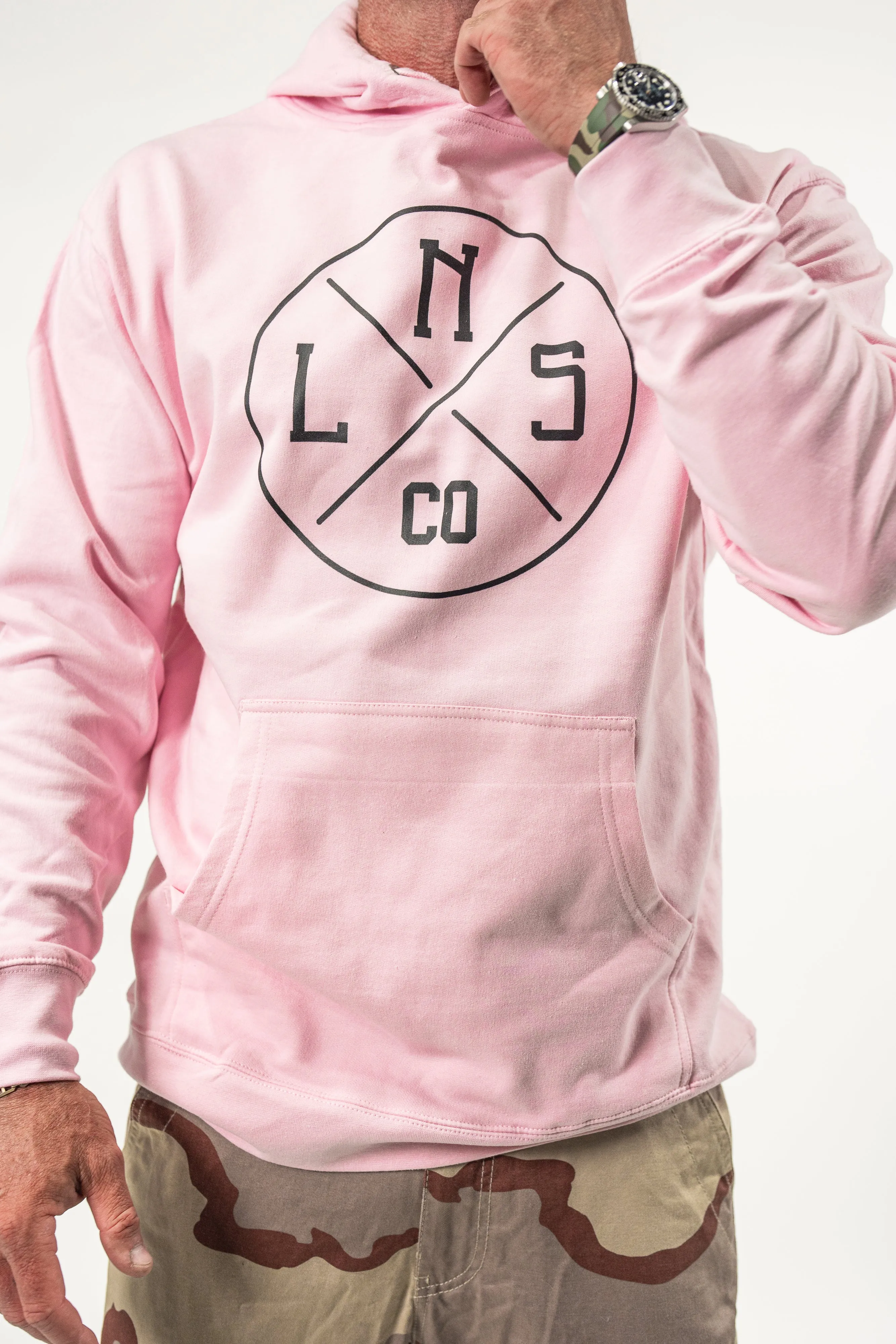 Lions Not Sheep "Icon" Hoodie - Pink Edition