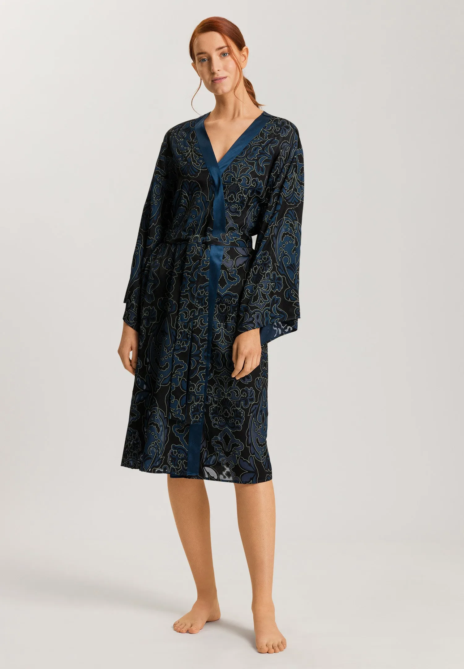Marlene Kimono | Sheer Damask 70897-2868