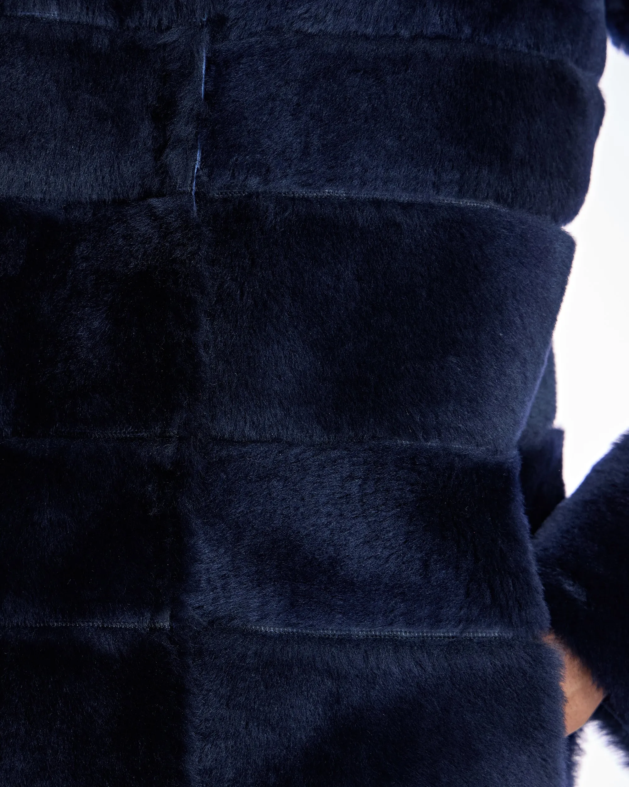 Maximilian Horizontal Shearling Jacket