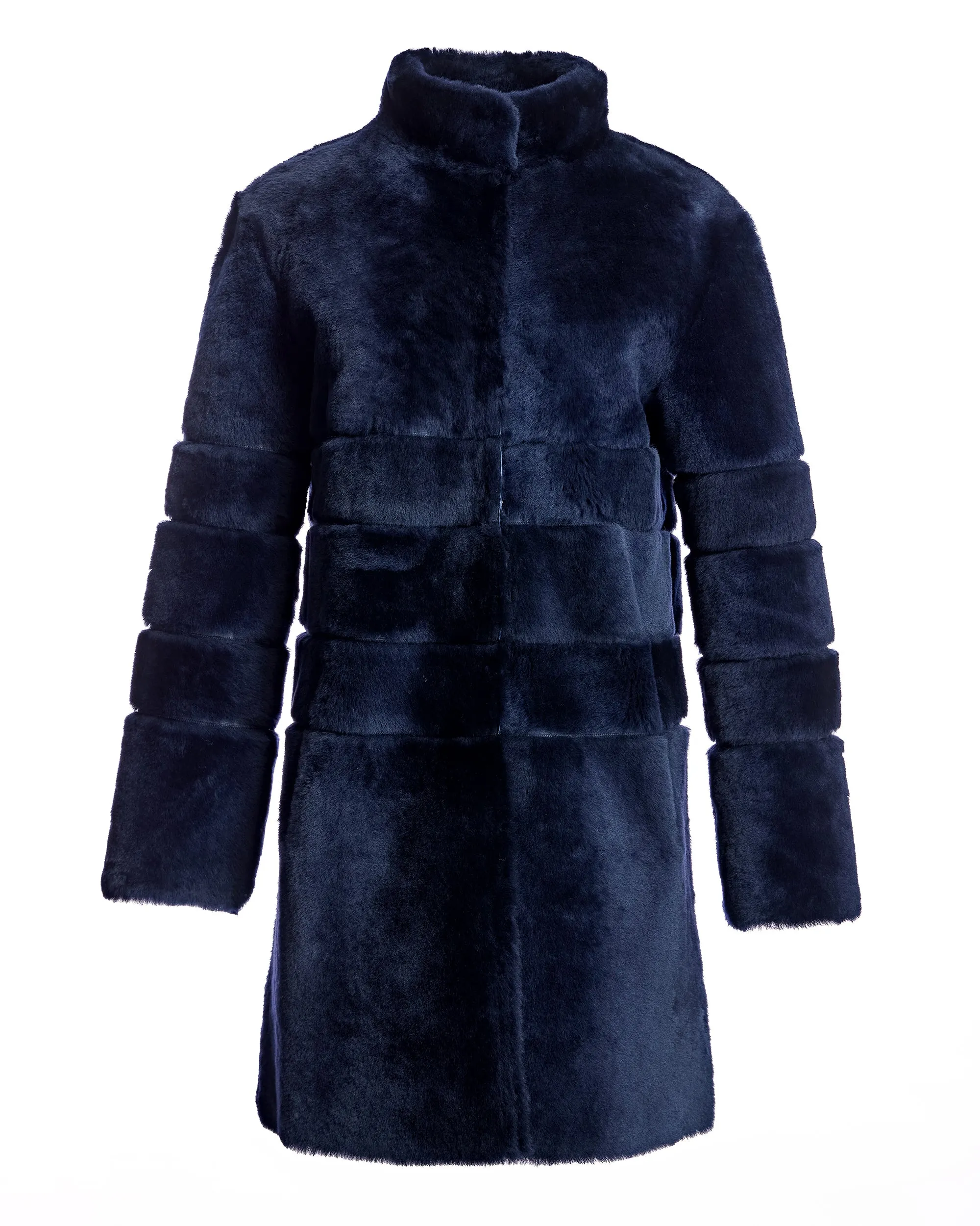 Maximilian Horizontal Shearling Jacket