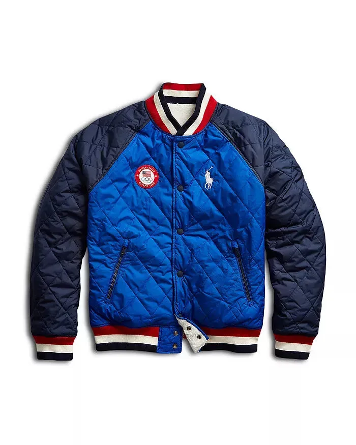Men's Team USA Reversible Sherpa Jacket
