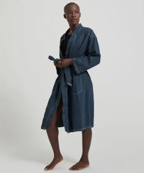 MIDNIGHT DENIM ROBE