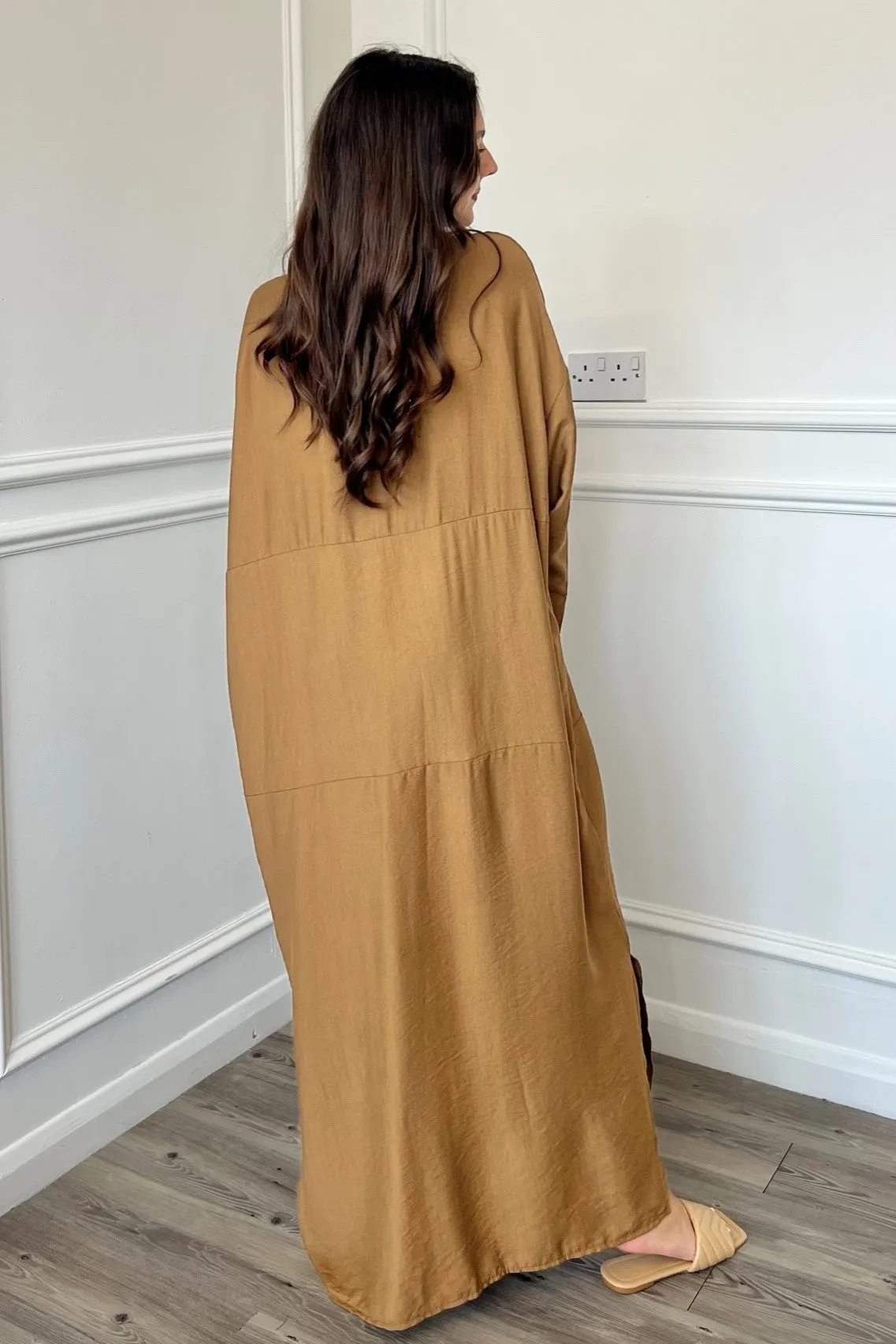 Mimi Oversized Jacket/Dress - Beige