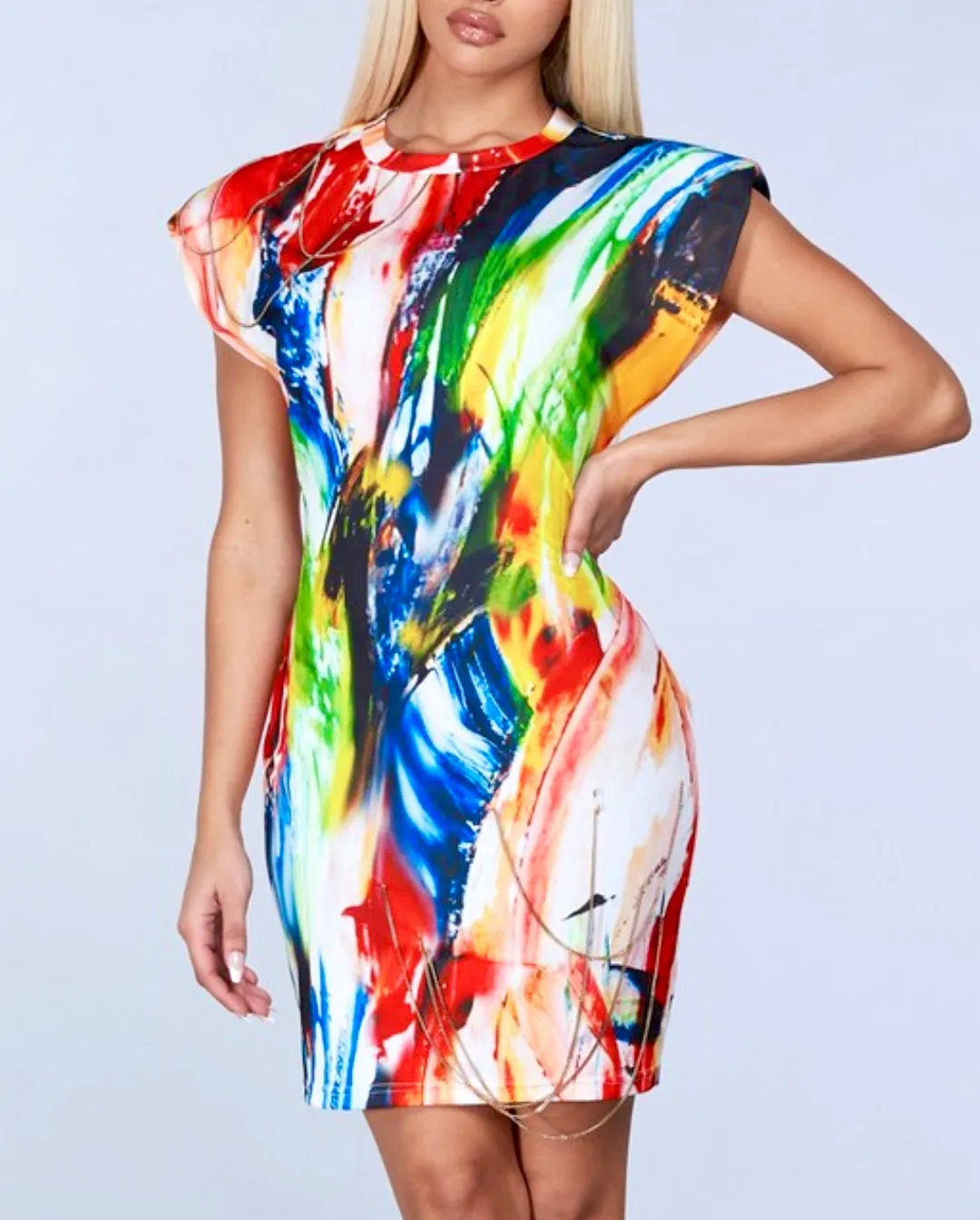 Miss Drama Bodycon  Mini Dress