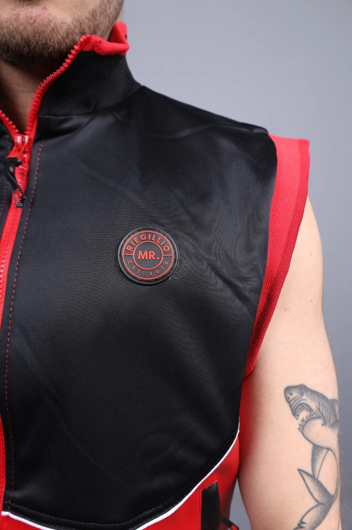 MR. 24 Tracksuit Sleeveless Jacket - Red