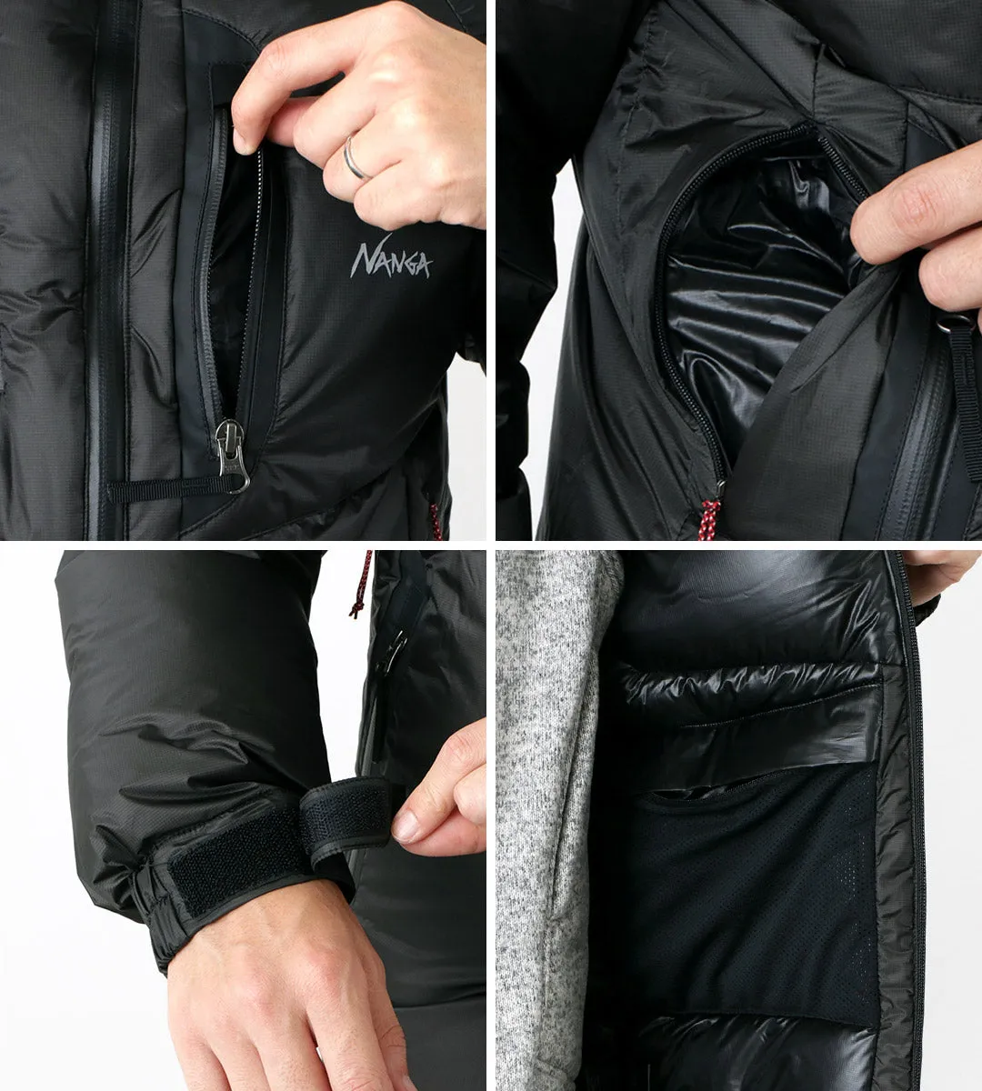 NANGA / Aurora Light Stand Collar Down Jacket