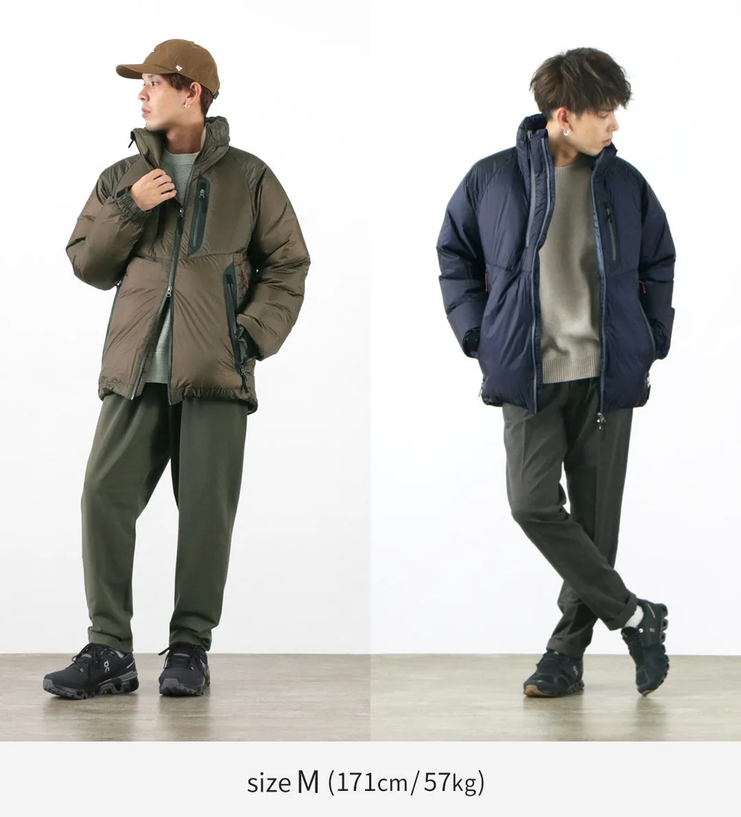 NANGA / Aurora Light Stand Collar Down Jacket