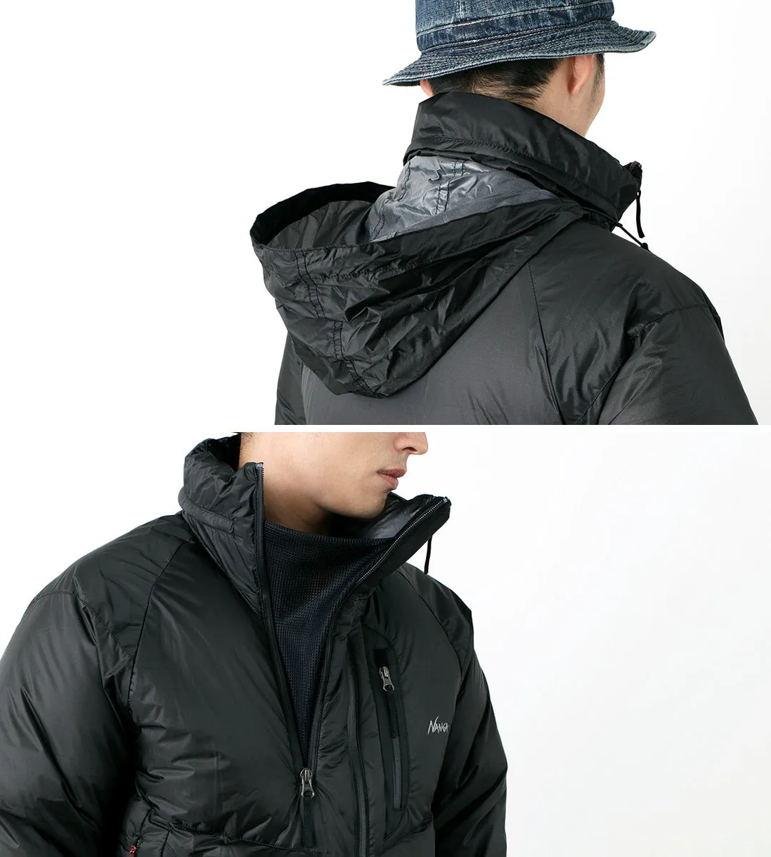 NANGA / Aurora Light Stand Collar Down Jacket