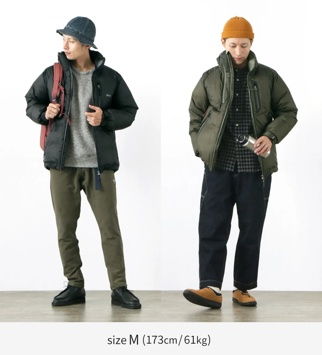 NANGA / Aurora Light Stand Collar Down Jacket