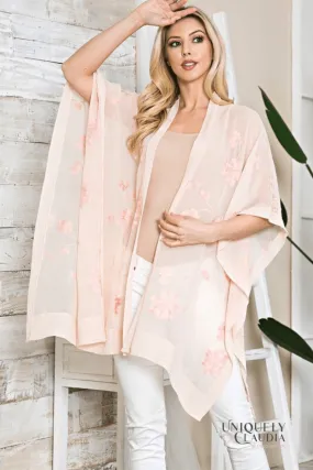 Nara Cherry Blossom Kimono Scarf