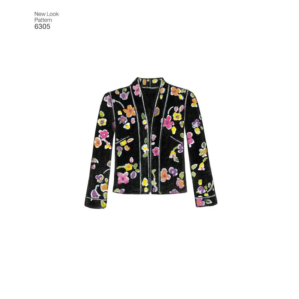 Newlook Pattern 6305 Misses Dresses