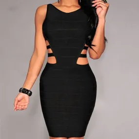 Nightclub Black Point Bodycon