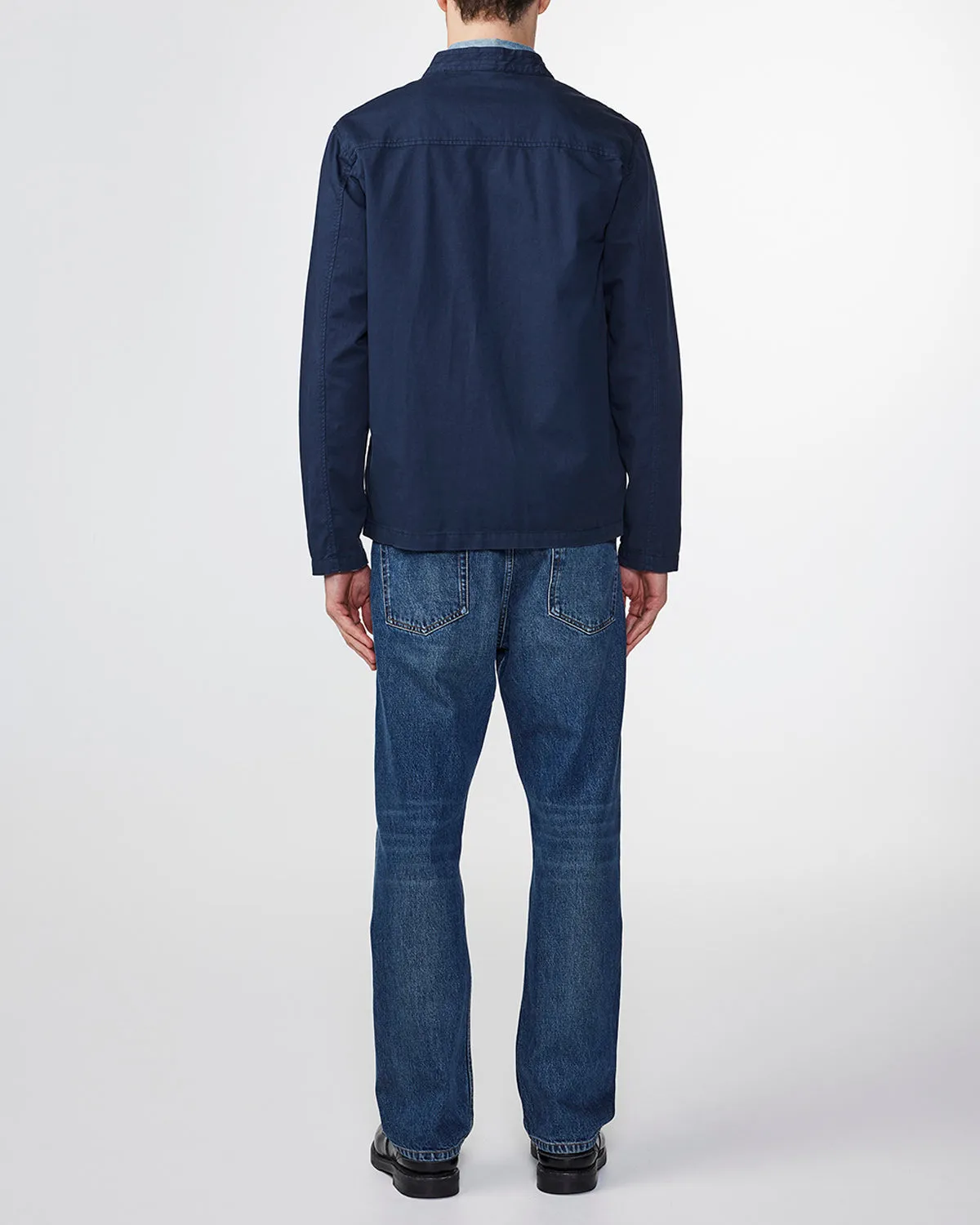 NN07 Yuki 1803 Kimono in Navy Blue